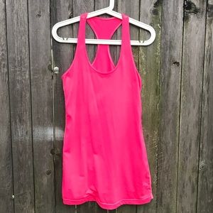 Hot Pink lululemon medium tank top